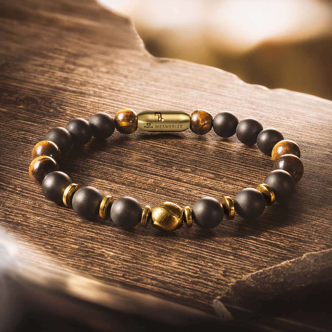 Tiger Eye Bracelet – Natural Stone Beads