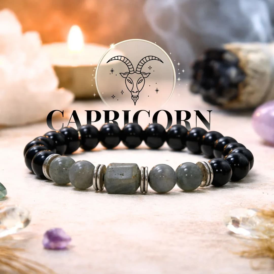 Amethyst Zodiac Band – Capricorn (मकर राशि)
